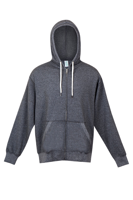 Mens Greatness Heather Zip Hoodie - F750HZ