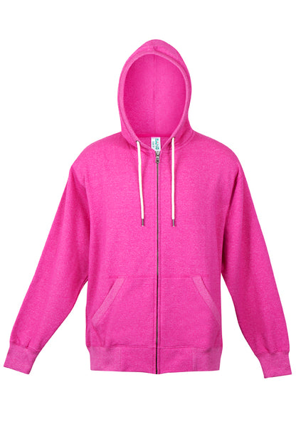 Mens Greatness Heather Zip Hoodie - F750HZ