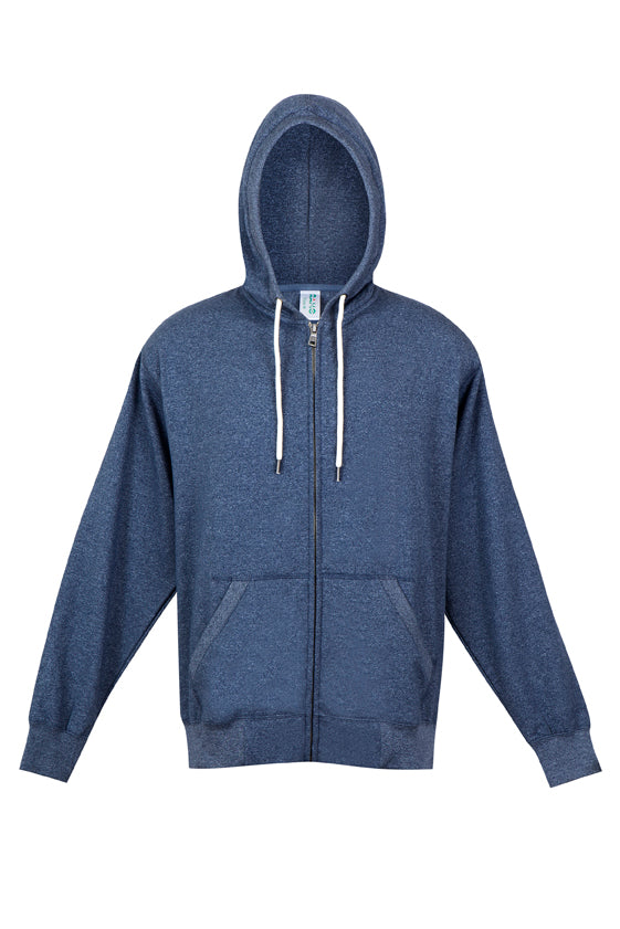 Mens Greatness Heather Zip Hoodie - F750HZ