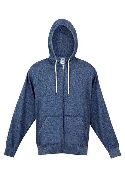 Mens Greatness Heather Zip Hoodie - F750HZ
