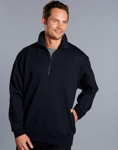 Mens Falcon Fleece Sweat Half Zip Top - FL02