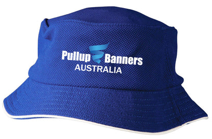 Pique Mesh With Sandwich Bucket Hat – CH71