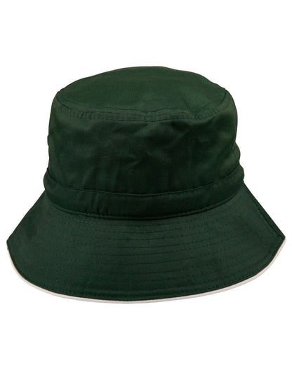 Sandwich Bucket Hat with Toggle - H1033