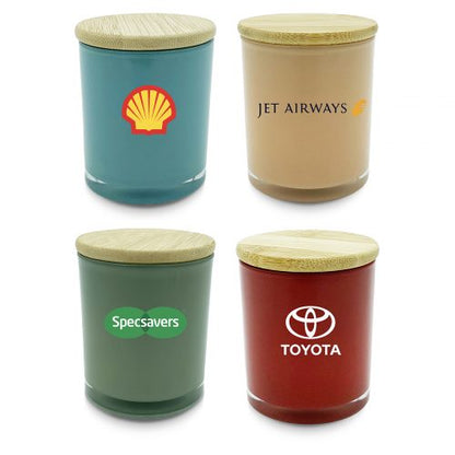 Relax candle coloured–Medium - H129