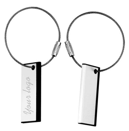 RETANGULAR KEYRING - JK048
