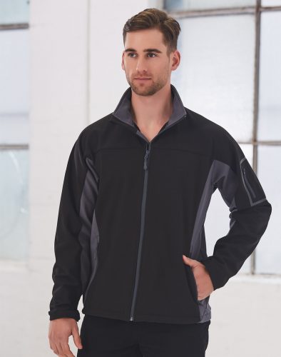 Men's Whistler Softshell Contrast Jacket - JK31
