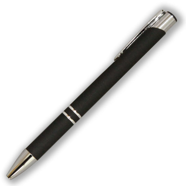 Rubber Coated Metal Pens - JP014R