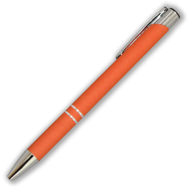 Rubber Coated Metal Pens - JP014R