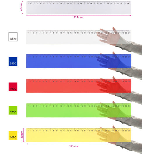 Plastic Ruler / 30CM - JR001