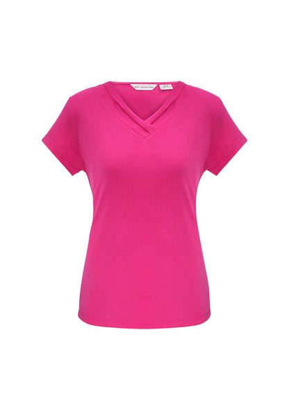 Ladies Lana Short Sleeve Top - K819LS