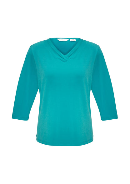 Ladies Lana 3/4 Sleeve Top - K819LT