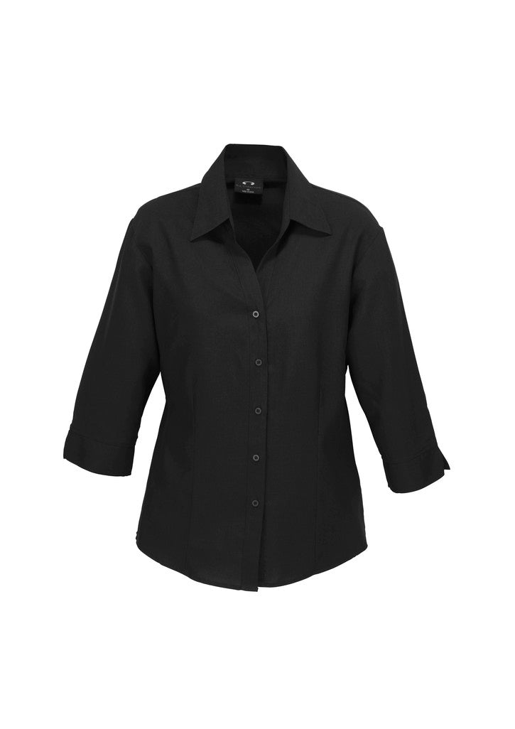 Ladies Plain Oasis 3/4 Sleeve Shirt- LB3600