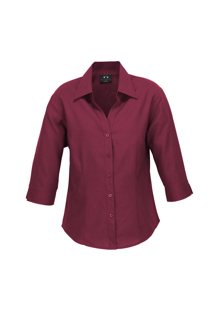 Ladies Plain Oasis 3/4 Sleeve Shirt- LB3600