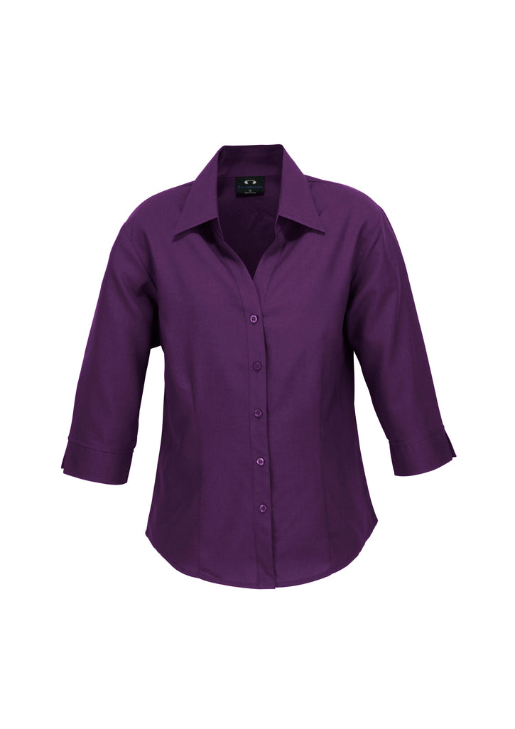 Ladies Plain Oasis 3/4 Sleeve Shirt- LB3600