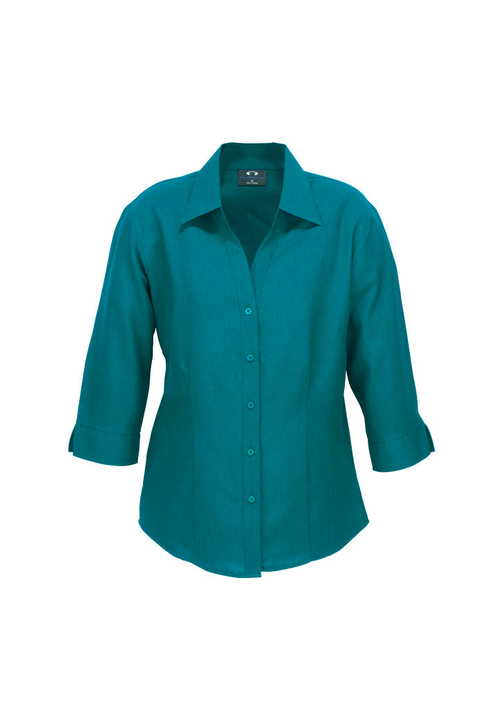 Ladies Plain Oasis 3/4 Sleeve Shirt- LB3600