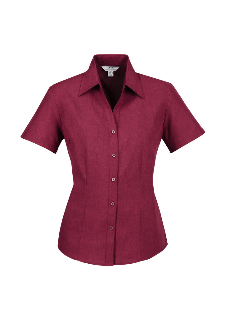 Ladies Plain Oasis Short Sleeve Shirt - LB3601