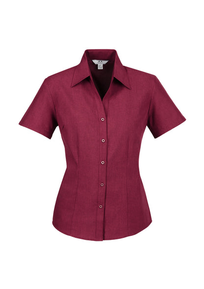 Ladies Plain Oasis Short Sleeve Shirt - LB3601