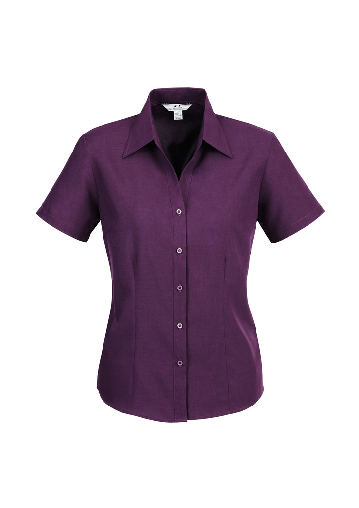 Ladies Plain Oasis Short Sleeve Shirt - LB3601
