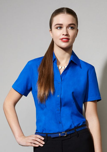 Ladies Plain Oasis Short Sleeve Shirt - LB3601