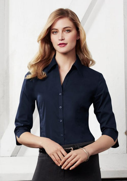 Ladies Metro 3/4 Sleeve Shirt - LB7300