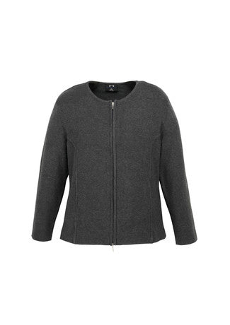 Ladies Zippered Cardigan - LC3505