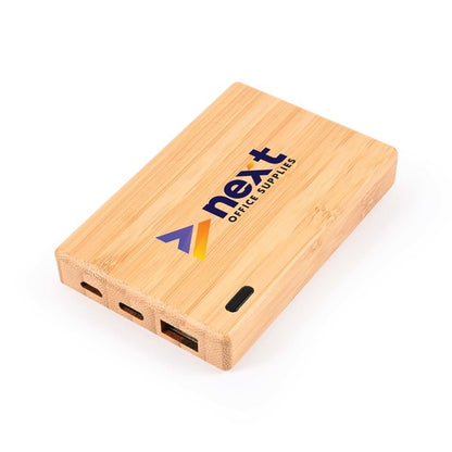 Viper Bamboo Power Bank 5000mAh - LL0596
