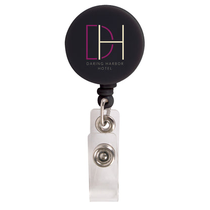 CORFU RETRACTABLE NAME BADGE HOLDER - LL451