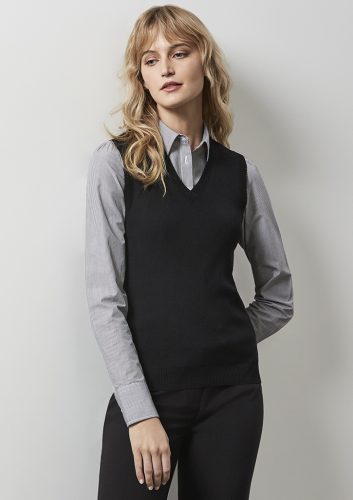 Ladies V Neck Vest - LV3504