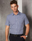 Men’s Multi-Tone Check Short Sleeve Shirt - M7320S