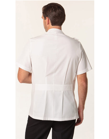 Men's Stud Front Short Sleeve Jacket - M7636