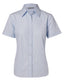 Women's Fine Stripe Short Sleeve Shirt - M8211