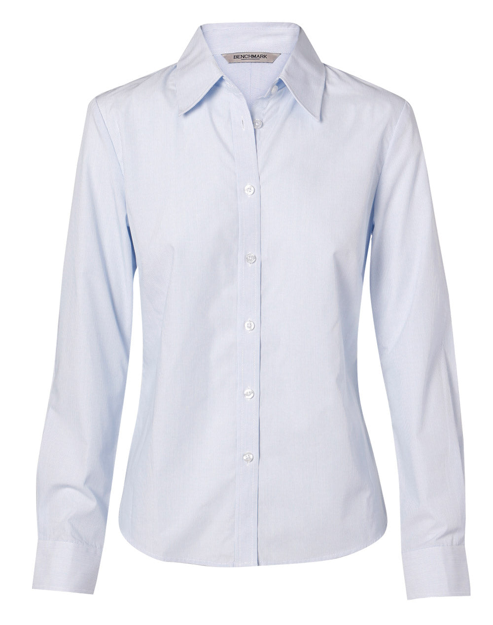Women's Fine Stripe Long Sleeve Shirt - M8212