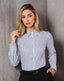 Ladies Executive Sateen Stripe Long Sleeve Shirt - M8310L