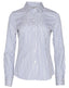 Ladies Executive Sateen Stripe Long Sleeve Shirt - M8310L