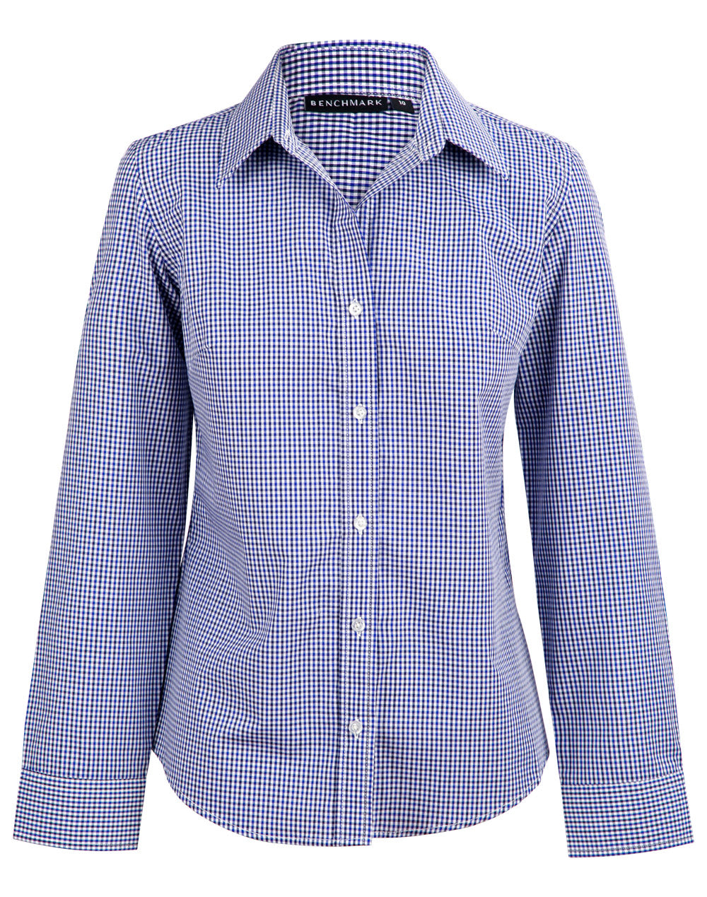 Ladies’ Multi-Tone Check Long Sleeve Shirt - M8320L