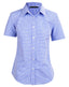Ladies’ Multi_Tone Check Short Sleeve Shirt - M8320S