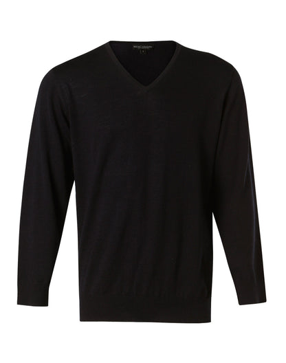 Men's V-Neck Long Sleeves Jumper - M9502