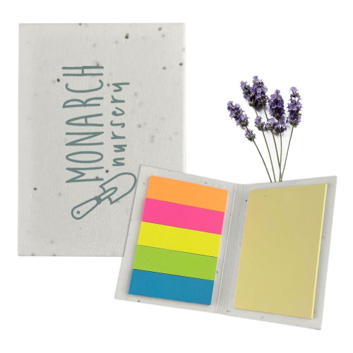 Lavender Seed Sticky Note Pad - MH015