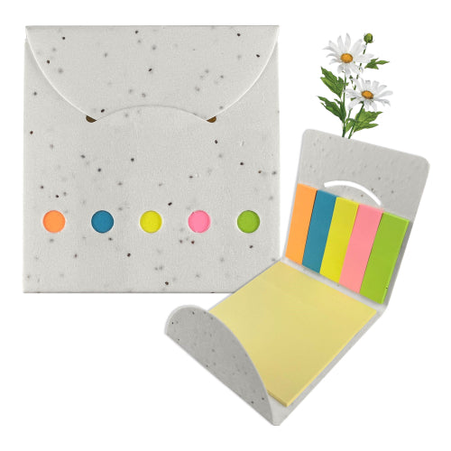 Daisy Seed Sticky Note Pad - MH016