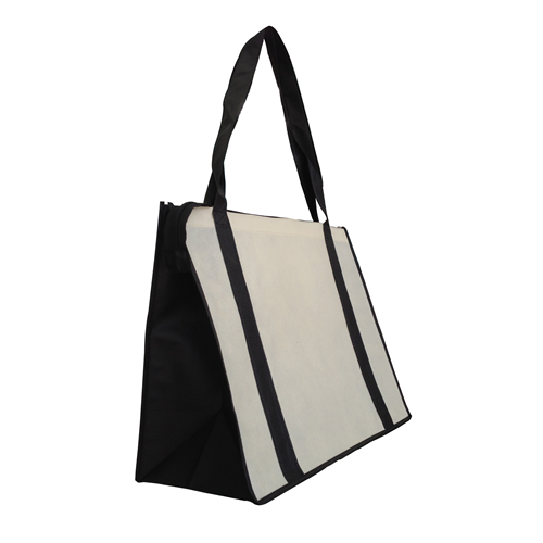 Non Woven Large Zipped Shopping Bag - NWB017