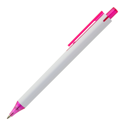 York White Plastic Pen - PP105