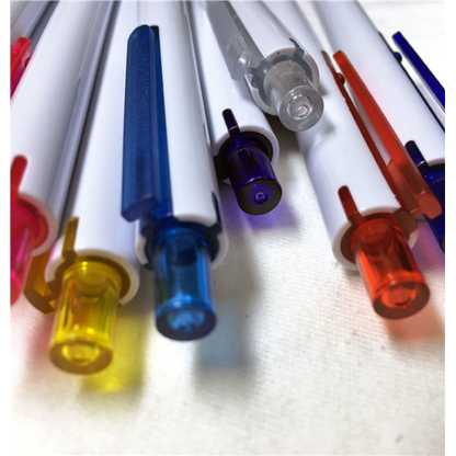 York White Plastic Pen - PP105