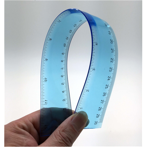 PVC Soft Plastic Ruler 30cm - PR002