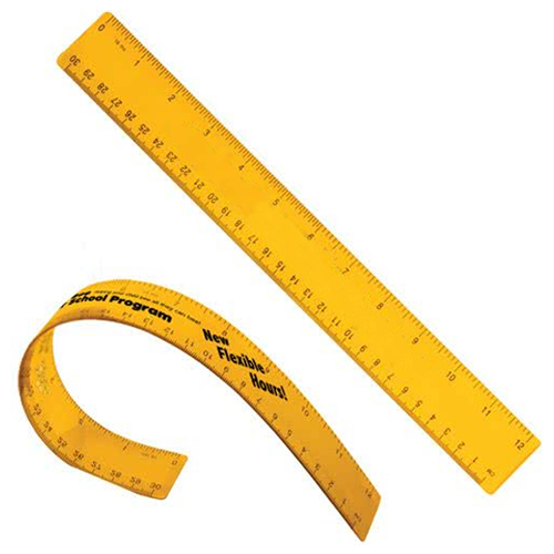 PVC Soft Plastic Ruler 30cm - PR002