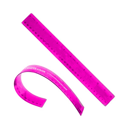 PVC Soft Plastic Ruler 30cm - PR002