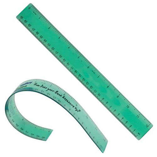 PVC Soft Plastic Ruler 30cm - PR002