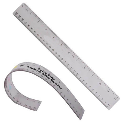PVC Soft Plastic Ruler 30cm - PR002