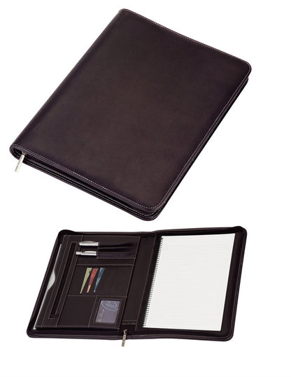 A4 Zippered Compendium - 9078