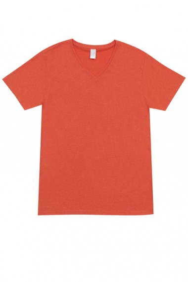 Ramo - Mens Marl V-neck T-shirt - T903TV
