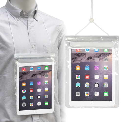 Tablet Waterproof Pouch With Neck Cord - PK16041